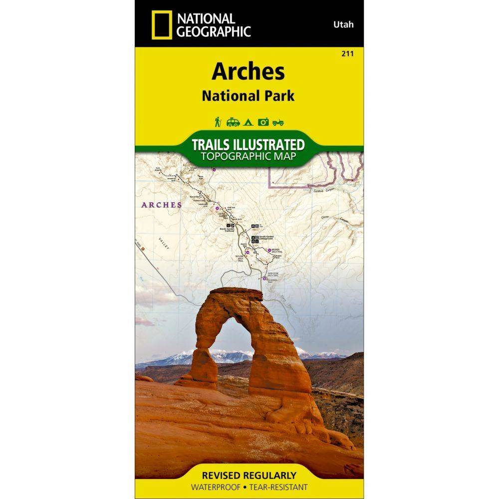 National Geographic Arches Park: Een reis door de tijd, met de kaart als gids!